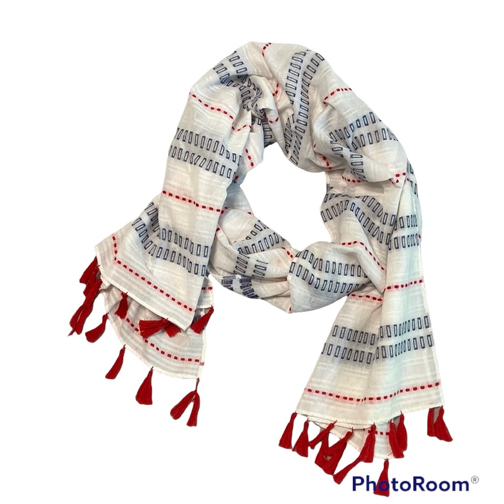 Red, White, and Blue Scarf